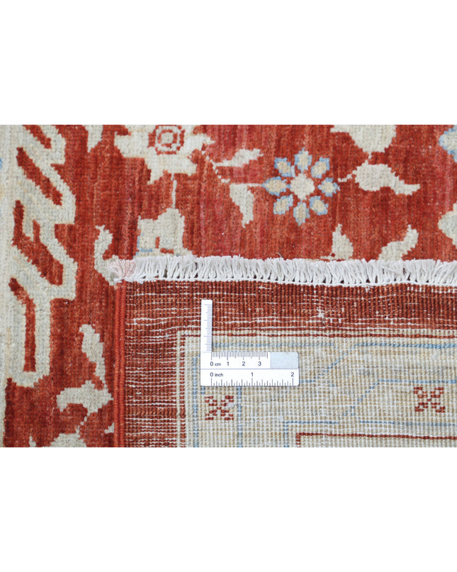 Ziegler 8' 11" X 11' 5" Hand Knotted Wool Rug 8' 11" X 11' 5" (272 X 348) / Red / Wool