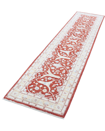 Ziegler 2' 5" X 10' 0" Hand Knotted Wool Rug 2' 5" X 10' 0" (74 X 305) / Red / Wool