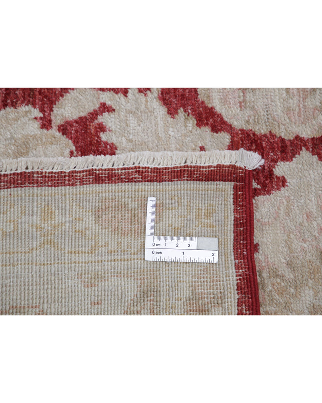 Ziegler 5' 11" X 8' 8" Hand Knotted Wool Rug 5' 11" X 8' 8" (180 X 264) / Red / Wool