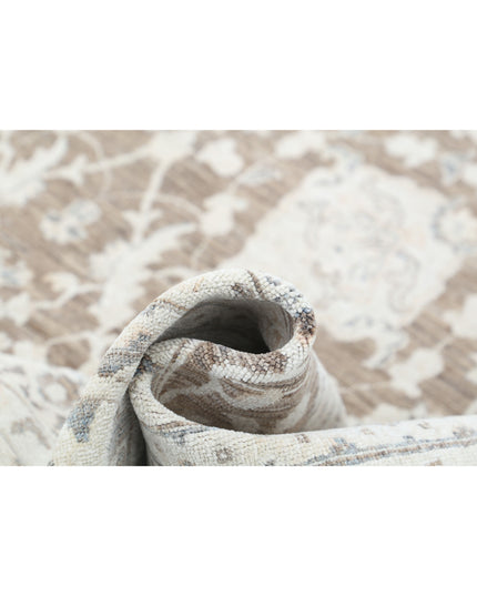 Ziegler 7' 9" X 10' 0" Hand Knotted Wool Rug 7' 9" X 10' 0" (236 X 305) / Taupe / Wool