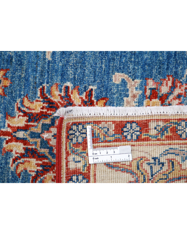 Ziegler 3' 10" X 5' 9" Hand Knotted Wool Rug 3' 10" X 5' 9" (117 X 175) / Blue / Wool