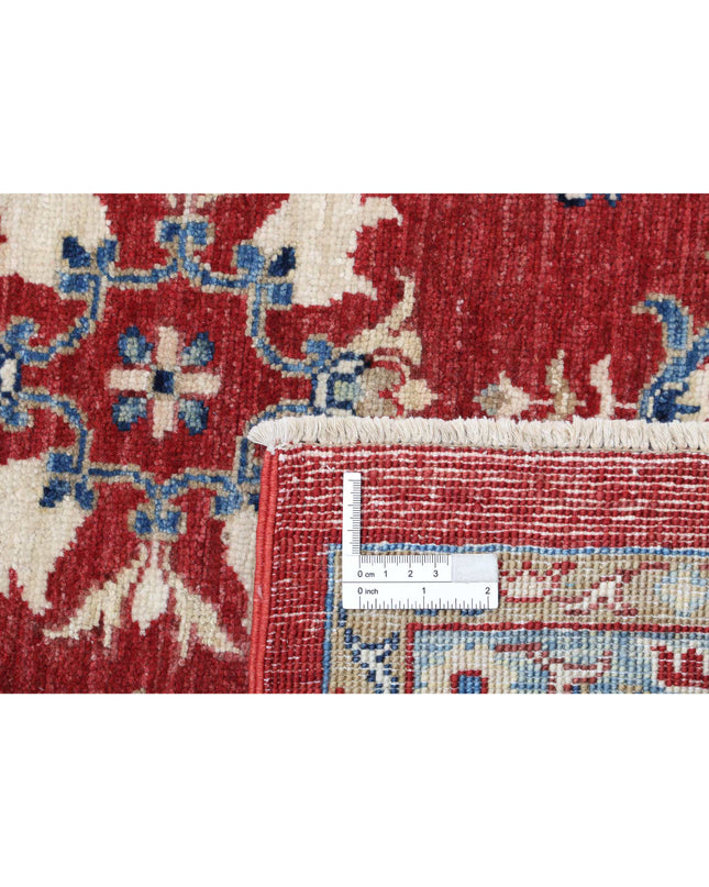 Ziegler 8' 4" X 11' 1" Hand Knotted Wool Rug 8' 4" X 11' 1" (254 X 338) / Red / Wool