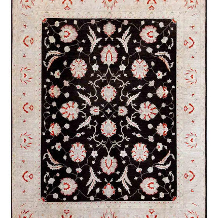 Ziegler 8' 0" X 10' 3" Hand Knotted Wool Rug 8' 0" X 10' 3" (244 X 312) / Red / Wool