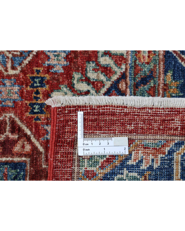Ziegler 7' 11" X 9' 7" Hand Knotted Wool Rug 7' 11" X 9' 7" (241 X 292) / Red / Wool