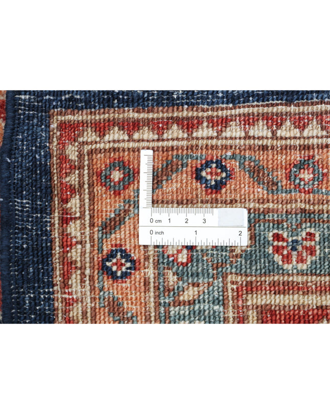 Ziegler 6' 10" X 9' 6" Hand Knotted Wool Rug 6' 10" X 9' 6" (208 X 290) / Ivory / Wool