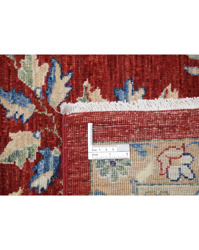 Ziegler 11' 8" X 14' 7" Hand Knotted Wool Rug 11' 8" X 14' 7" (356 X 444) / Red / Wool
