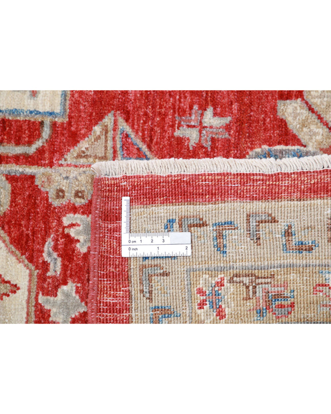 Ziegler 8' 3" X 12' 4" Hand Knotted Wool Rug 8' 3" X 12' 4" (251 X 376) / Red / Wool