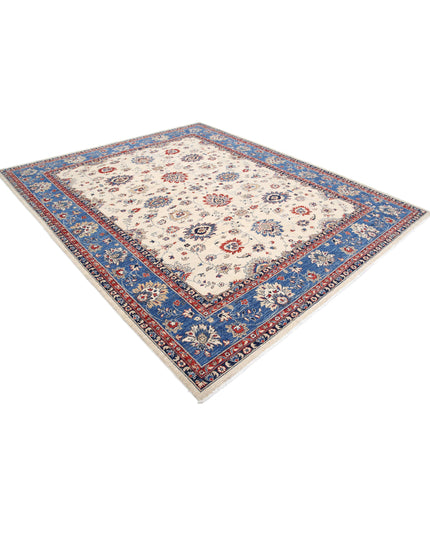 Ziegler 8' 1" X 9' 3" Hand Knotted Wool Rug 8' 1" X 9' 3" (246 X 282) / Ivory / Wool