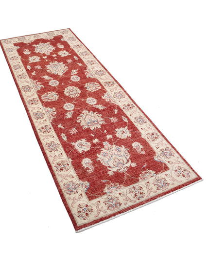 Ziegler 2' 8" X 7' 4" Hand Knotted Wool Rug 2' 8" X 7' 4" (81 X 223) / Red / Wool