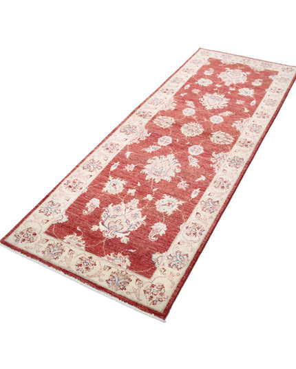 Ziegler 2' 8" X 7' 4" Hand Knotted Wool Rug 2' 8" X 7' 4" (81 X 223) / Red / Wool