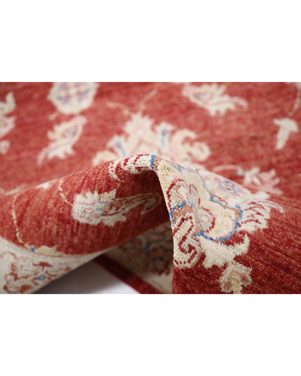 Ziegler 2' 8" X 7' 4" Hand Knotted Wool Rug 2' 8" X 7' 4" (81 X 223) / Red / Wool