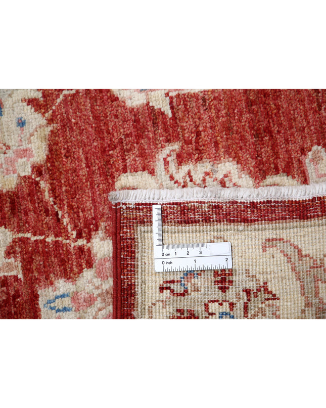 Ziegler 2' 8" X 7' 4" Hand Knotted Wool Rug 2' 8" X 7' 4" (81 X 223) / Red / Wool