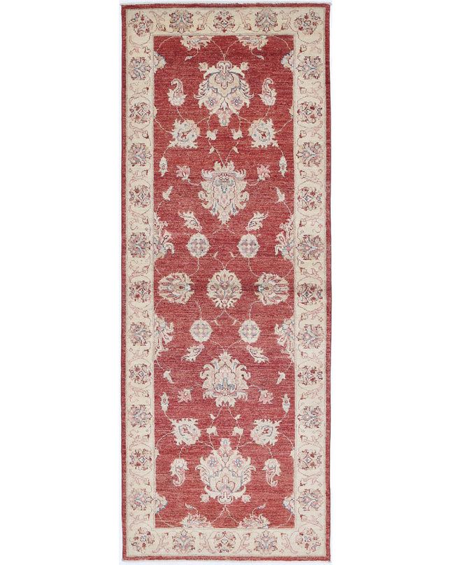Ziegler 2' 8" X 7' 4" Hand Knotted Wool Rug 2' 8" X 7' 4" (81 X 223) / Red / Wool