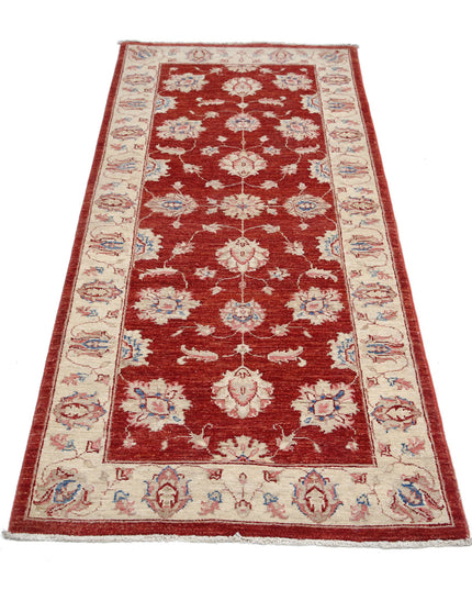 Ziegler 2' 7" X 6' 2" Hand Knotted Wool Rug 2' 7" X 6' 2" (79 X 188) / Ivory / Wool