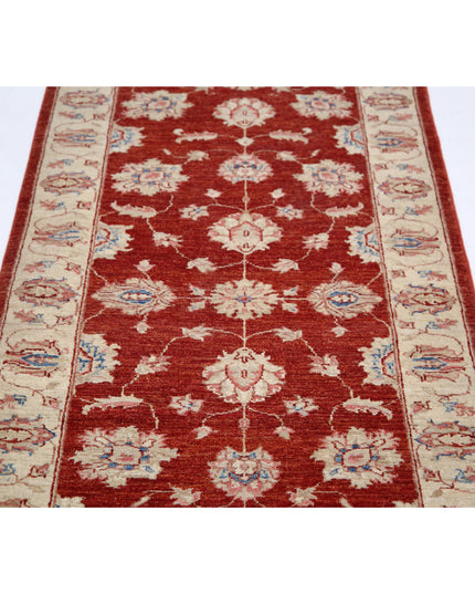 Ziegler 2' 7" X 6' 2" Hand Knotted Wool Rug 2' 7" X 6' 2" (79 X 188) / Ivory / Wool