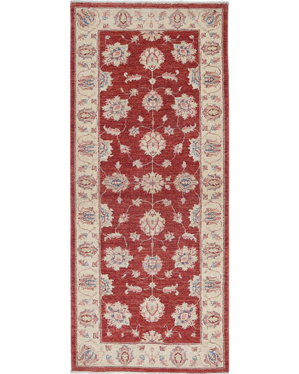 Ziegler 2' 7" X 6' 2" Hand Knotted Wool Rug 2' 7" X 6' 2" (79 X 188) / Ivory / Wool