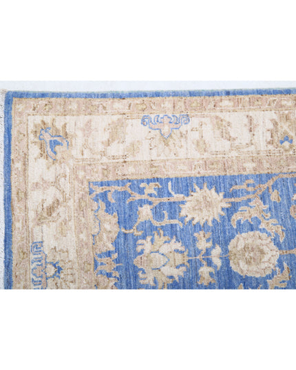 Ziegler 2' 7" X 8' 1" Hand Knotted Wool Rug 2' 7" X 8' 1" (79 X 246) / Blue / Wool