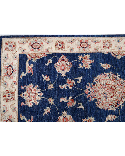 Ziegler 2' 8" X 8' 2" Hand Knotted Wool Rug 2' 8" X 8' 2" (81 X 249) / Blue / Wool