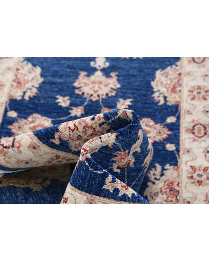 Ziegler 2' 8" X 8' 2" Hand Knotted Wool Rug 2' 8" X 8' 2" (81 X 249) / Blue / Wool