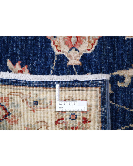 Ziegler 2' 8" X 8' 2" Hand Knotted Wool Rug 2' 8" X 8' 2" (81 X 249) / Blue / Wool