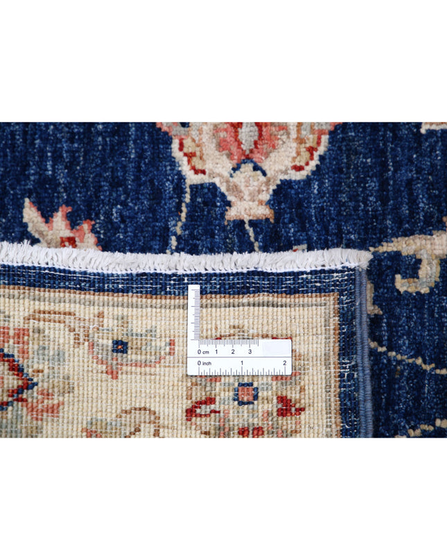Ziegler 2' 8" X 8' 2" Hand Knotted Wool Rug 2' 8" X 8' 2" (81 X 249) / Blue / Wool