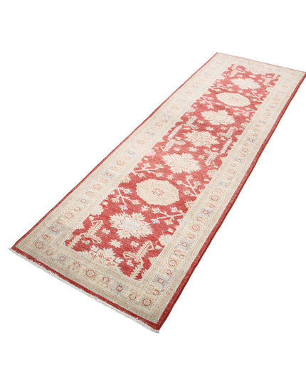 Ziegler 2' 7" X 7' 8" Hand Knotted Wool Rug 2' 7" X 7' 8" (79 X 234) / Red / Wool