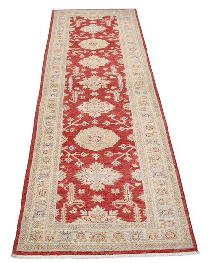 Ziegler 2' 7" X 7' 8" Hand Knotted Wool Rug 2' 7" X 7' 8" (79 X 234) / Red / Wool