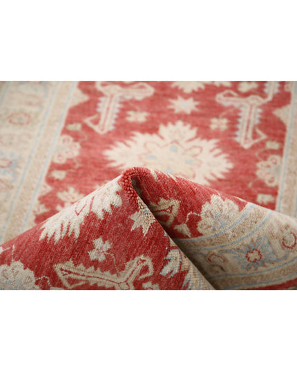 Ziegler 2' 7" X 7' 8" Hand Knotted Wool Rug 2' 7" X 7' 8" (79 X 234) / Red / Wool