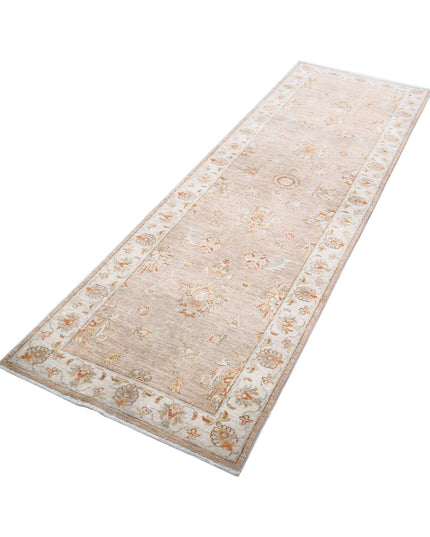 Ziegler 2' 6" X 7' 10" Hand Knotted Wool Rug 2' 6" X 7' 10" (76 X 239) / Brown / Wool