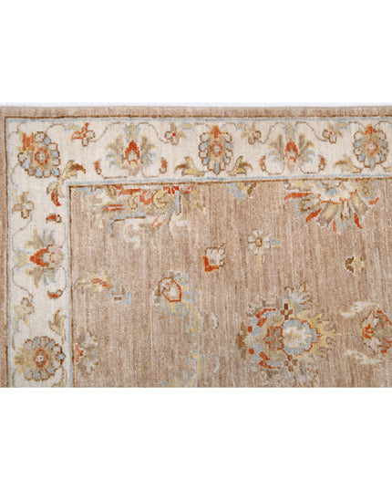 Ziegler 2' 6" X 7' 10" Hand Knotted Wool Rug 2' 6" X 7' 10" (76 X 239) / Brown / Wool
