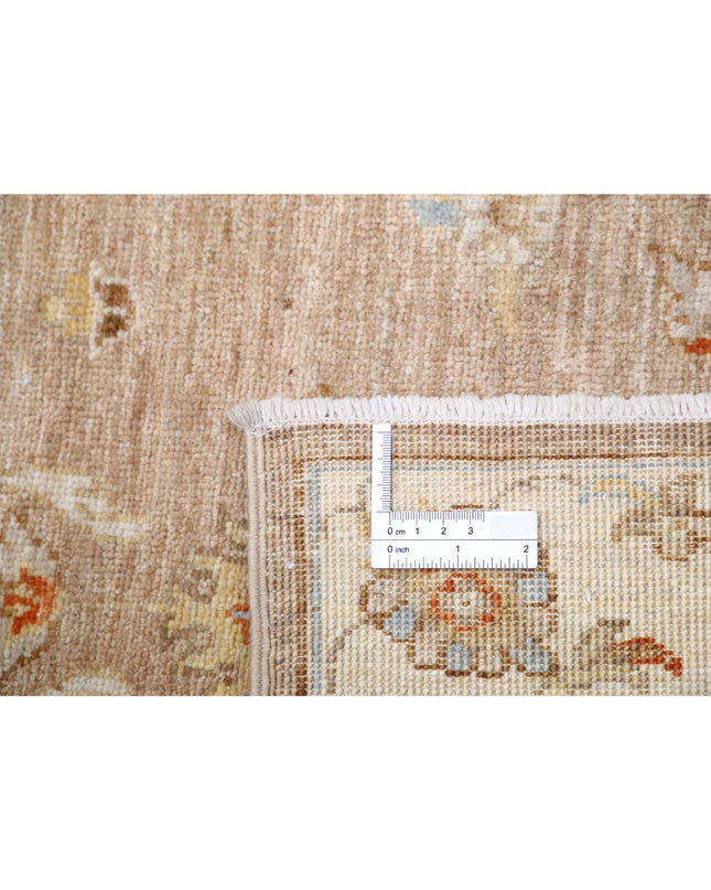 Ziegler 2' 6" X 7' 10" Hand Knotted Wool Rug 2' 6" X 7' 10" (76 X 239) / Brown / Wool