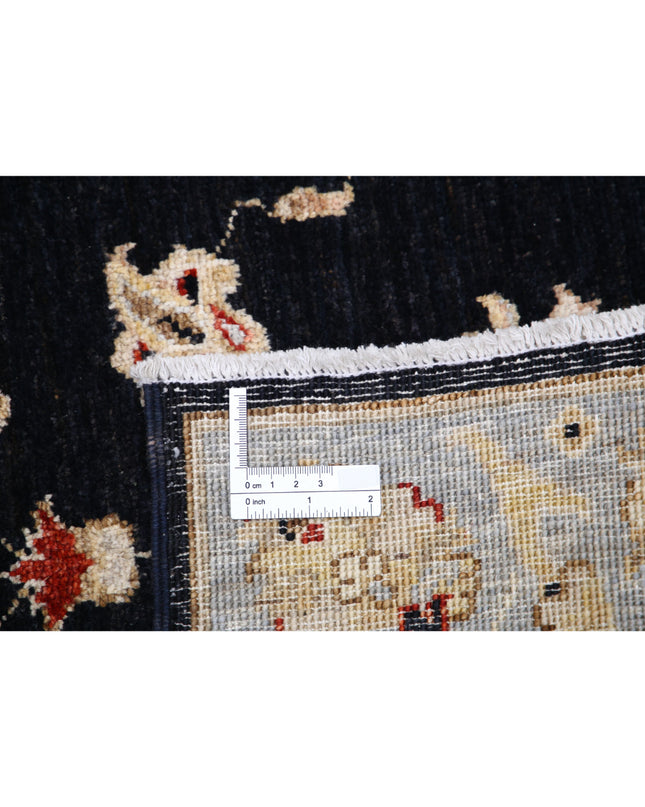 Ziegler 2' 7" X 8' 0" Hand Knotted Wool Rug 2' 7" X 8' 0" (79 X 244) / Black / Wool