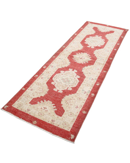 Ziegler 2' 9" X 7' 11" Hand Knotted Wool Rug 2' 9" X 7' 11" (84 X 241) / Red / Wool