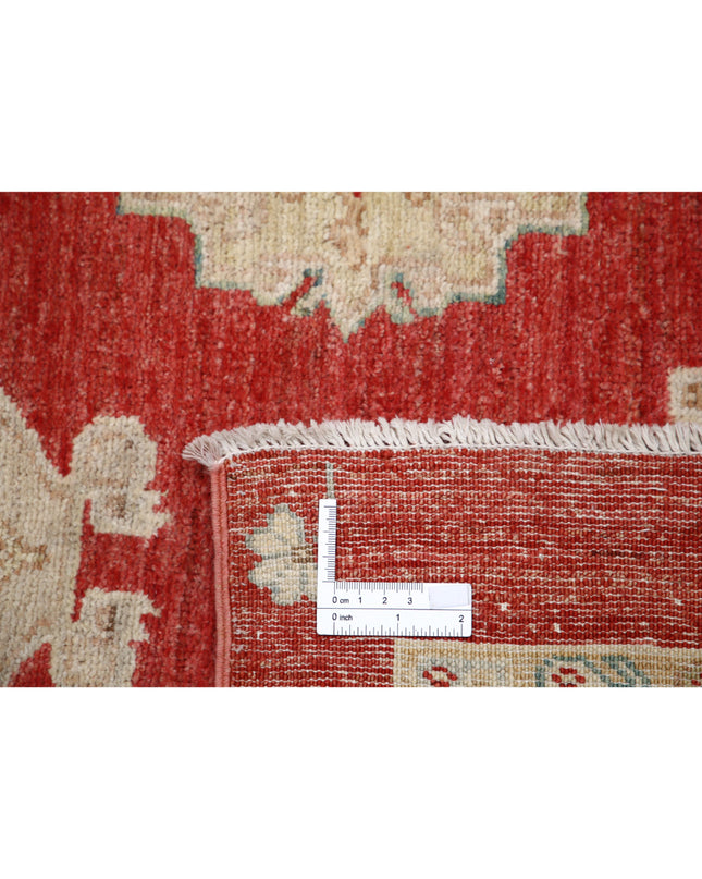 Ziegler 2' 9" X 7' 11" Hand Knotted Wool Rug 2' 9" X 7' 11" (84 X 241) / Red / Wool