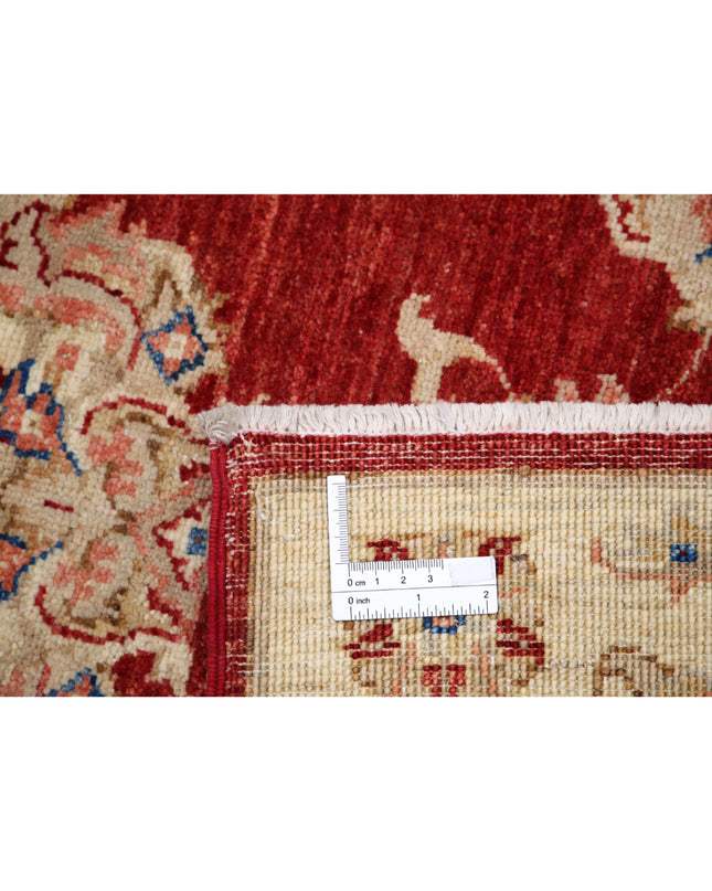 Ziegler 2' 9" X 8' 0" Hand Knotted Wool Rug 2' 9" X 8' 0" (84 X 244) / Red / Wool