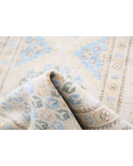 Ziegler 2' 7" X 7' 11" Hand Knotted Wool Rug 2' 7" X 7' 11" (79 X 241) / Ivory / Wool