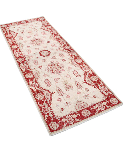 Ziegler 2' 7" X 6' 8" Hand Knotted Wool Rug 2' 7" X 6' 8" (79 X 203) / Ivory / Wool