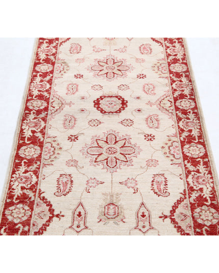 Ziegler 2' 7" X 6' 8" Hand Knotted Wool Rug 2' 7" X 6' 8" (79 X 203) / Ivory / Wool