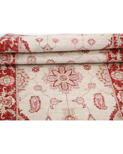 Ziegler 2' 7" X 6' 8" Hand Knotted Wool Rug 2' 7" X 6' 8" (79 X 203) / Ivory / Wool