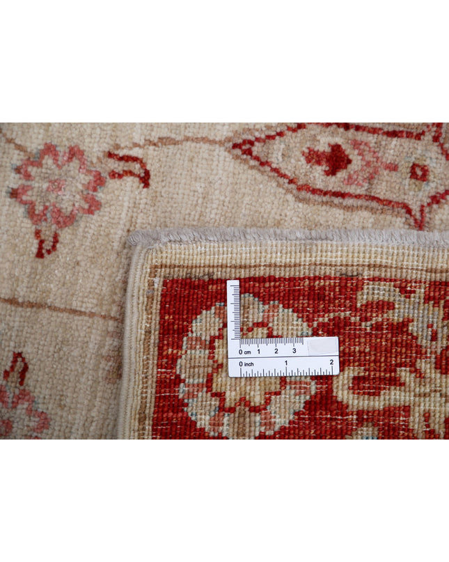 Ziegler 2' 7" X 6' 8" Hand Knotted Wool Rug 2' 7" X 6' 8" (79 X 203) / Ivory / Wool