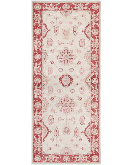 Ziegler 2' 7" X 6' 8" Hand Knotted Wool Rug 2' 7" X 6' 8" (79 X 203) / Ivory / Wool
