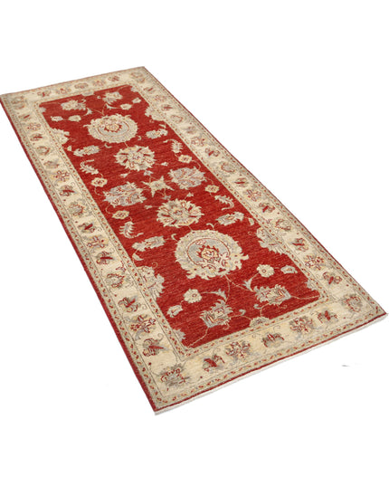 Ziegler 2' 9" X 6' 6" Hand Knotted Wool Rug 2' 9" X 6' 6" (84 X 198) / Red / Wool