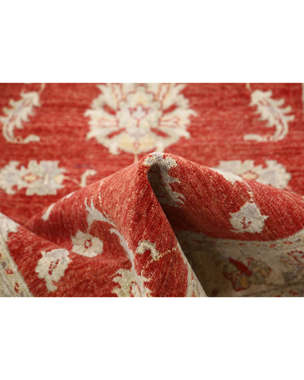 Ziegler 2' 9" X 6' 6" Hand Knotted Wool Rug 2' 9" X 6' 6" (84 X 198) / Red / Wool