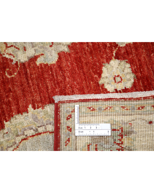 Ziegler 2' 9" X 6' 6" Hand Knotted Wool Rug 2' 9" X 6' 6" (84 X 198) / Red / Wool