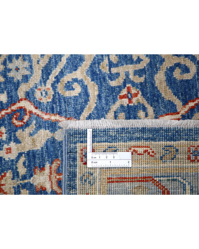 Ziegler 2' 11" X 8' 8" Hand Knotted Wool Rug 2' 11" X 8' 8" (89 X 264) / Blue / Wool