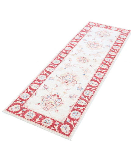 Ziegler 2' 1" X 5' 11" Hand Knotted Wool Rug 2' 1" X 5' 11" (63 X 180) / Ivory / Wool