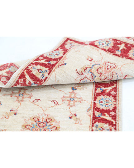 Ziegler 2' 1" X 5' 11" Hand Knotted Wool Rug 2' 1" X 5' 11" (63 X 180) / Ivory / Wool