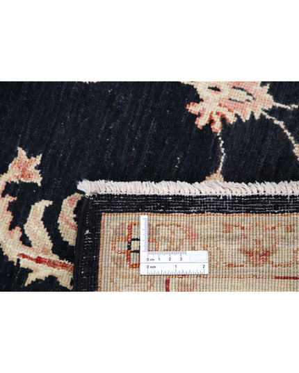 Ziegler 6' 8" X 9' 4" Hand Knotted Wool Rug 6' 8" X 9' 4" (203 X 284) / Black / Wool