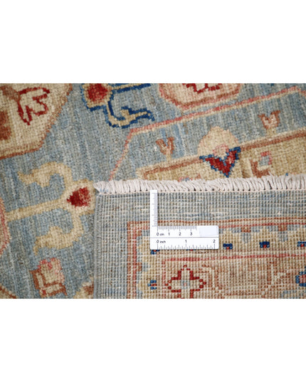 Ziegler 6' 8" X 9' 7" Hand Knotted Wool Rug 6' 8" X 9' 7" (203 X 292) / Blue / Wool