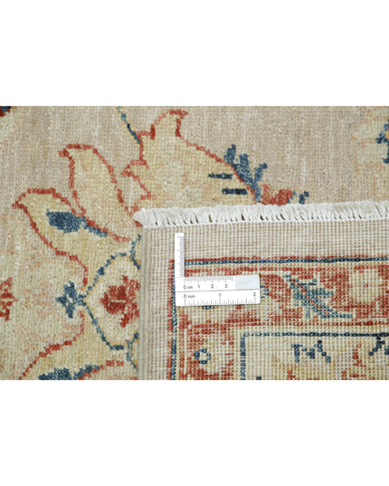 Ziegler 6' 6" X 9' 4" Hand Knotted Wool Rug 6' 6" X 9' 4" (198 X 284) / Grey / Wool